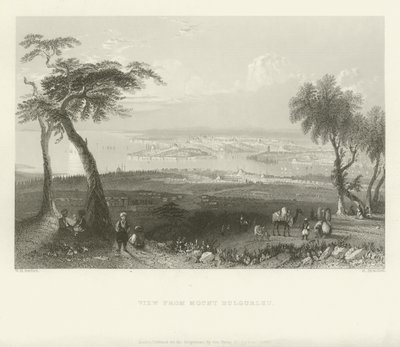 View from Mount Bulgurlhu, Turkey, 1839 by Robert Brandard